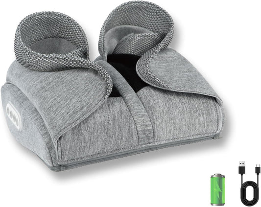 TWUTWU 4-in-1 Shiatsu Foot Massager Machine with Heat, Arches Massager, Adjustable Intensity, Electric Feet Massagers, Shoulder and Back massager for Pain Relief, Plantar Fasciitis